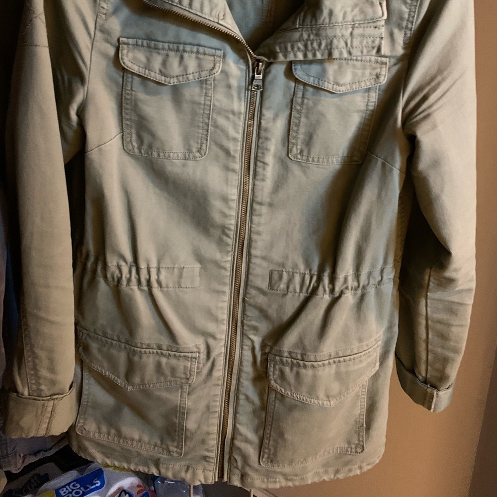 H&M Divided army green cargo jacket